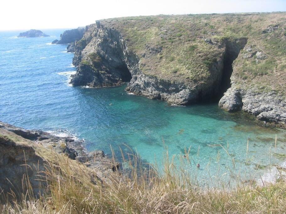בנגור Maison "Ker Galinette " , Belle-Ile-En-Mer, Piscine Chauffee Et Jacuzzi מראה חיצוני תמונה